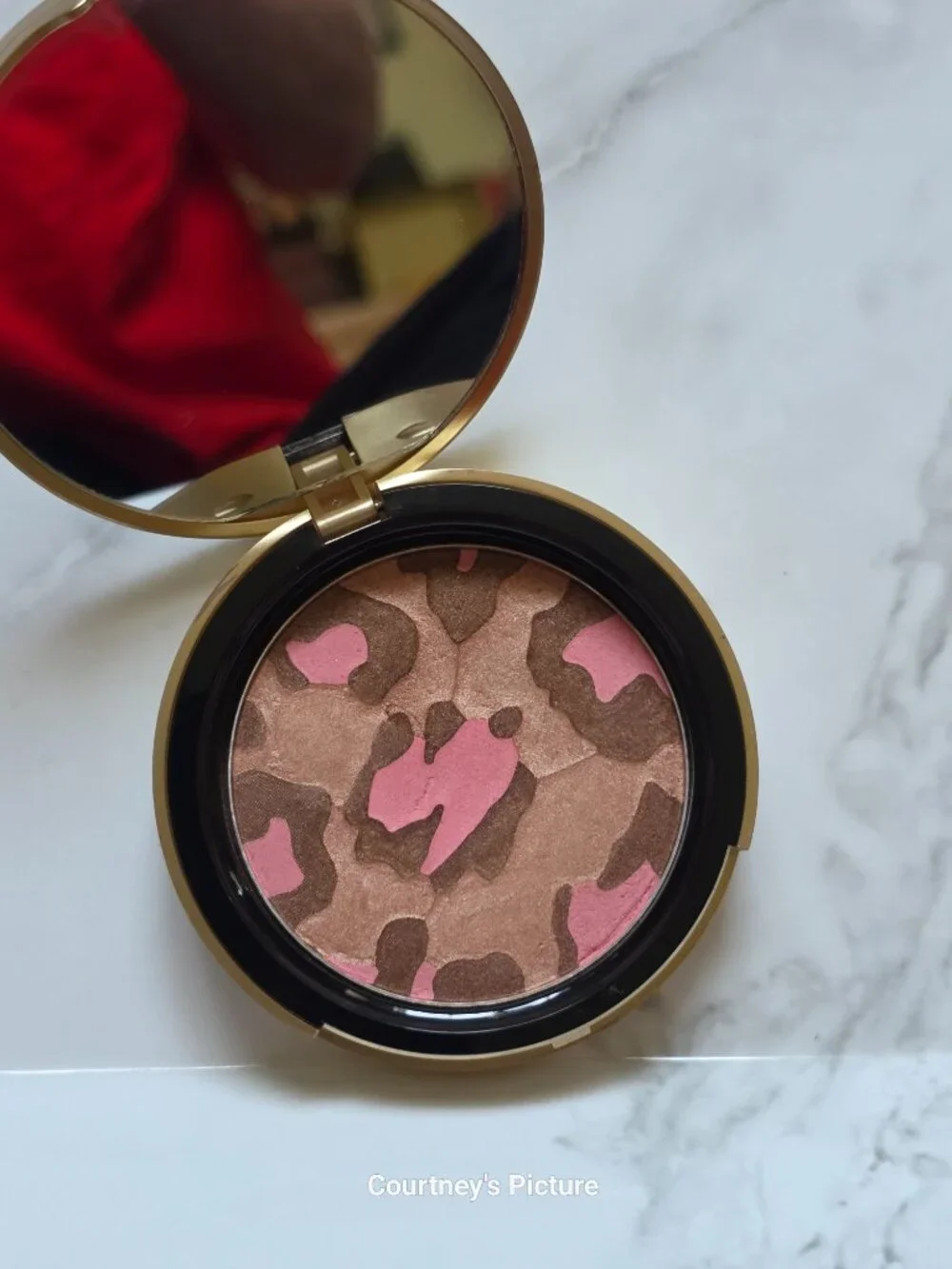 Too Faced PINK LEOPARD Blushing Bronzer (0.26 oz.)
